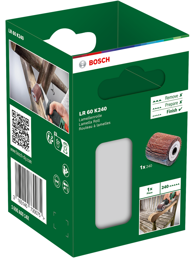 Bosch Sanding Roller Lamella Roll LR60 K240