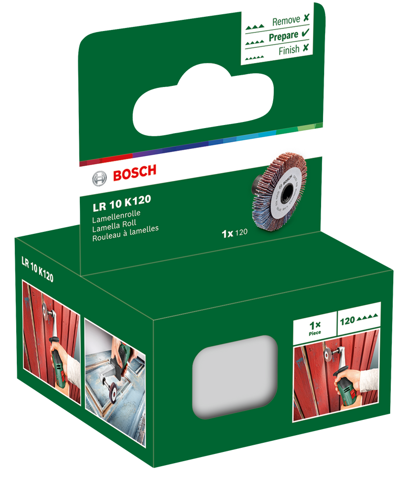 Bosch Sanding Roller Lamella Roll LR10 K120