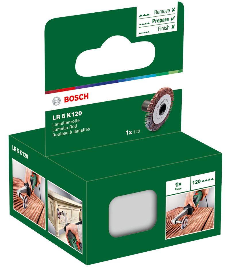 Bosch Sanding Roller Lamella Roll LR5 K120