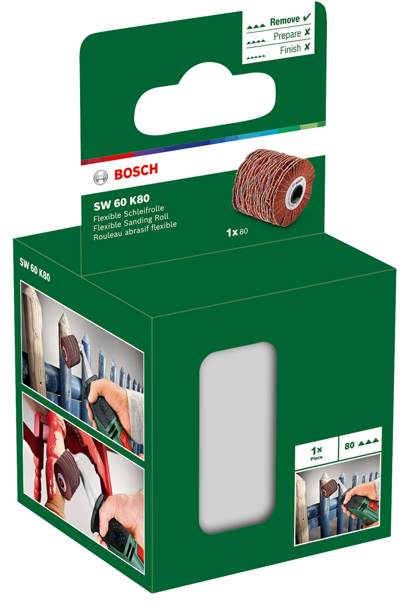 Bosch Sanding Roller Flexible Roll SW60 K80