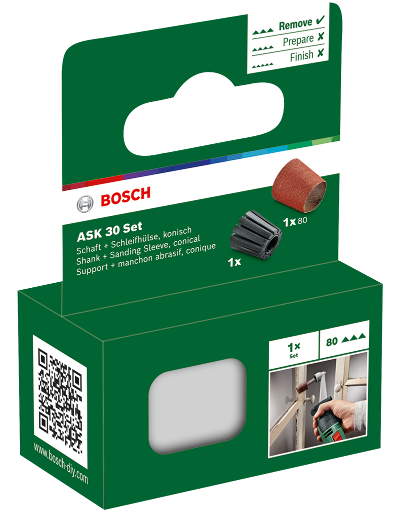 Bosch Sanding Roller Conical shank