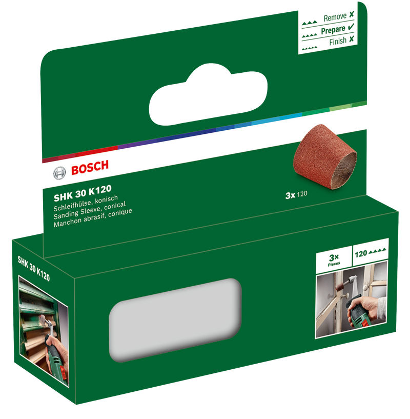 Bosch Sanding Roller Sanding Sleeve SHK30 K120