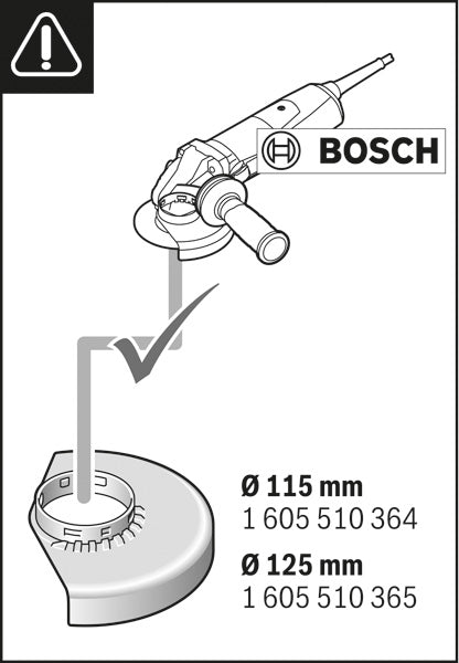 Bosch GDE 115/125 FC-T