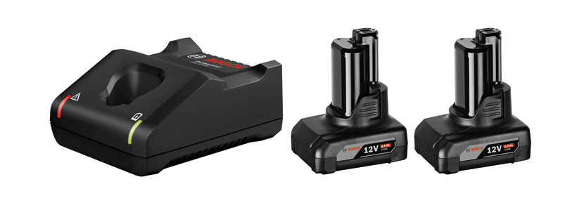 Bosch PowerSet 12V - 2 baterias GBA 12V 6,0Ah + carregador GAL 12V-40