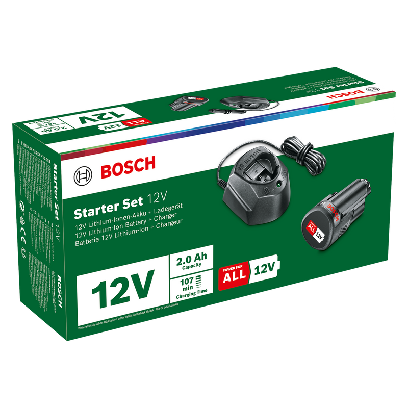 Kit de arranque Bosch 12 V (1 x 1,5 Ah, GAL 1210 cv)