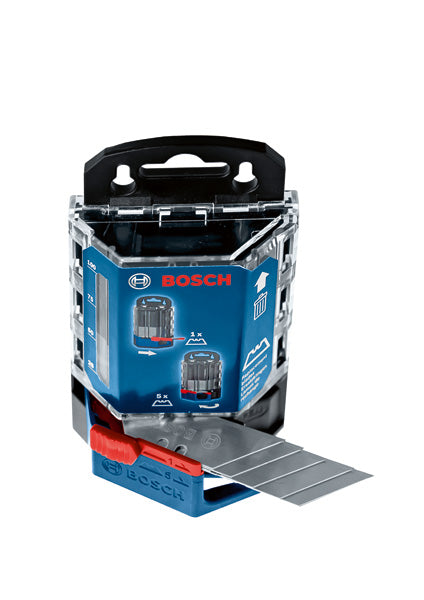 Bosch Utility Blade Set in Dispenser 50pcs