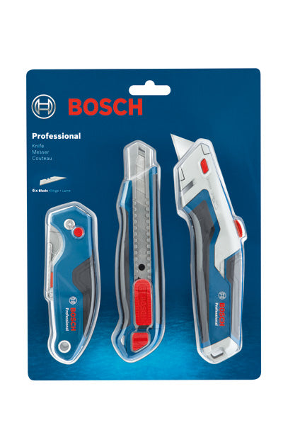 Bosch 3 pc Knife Set