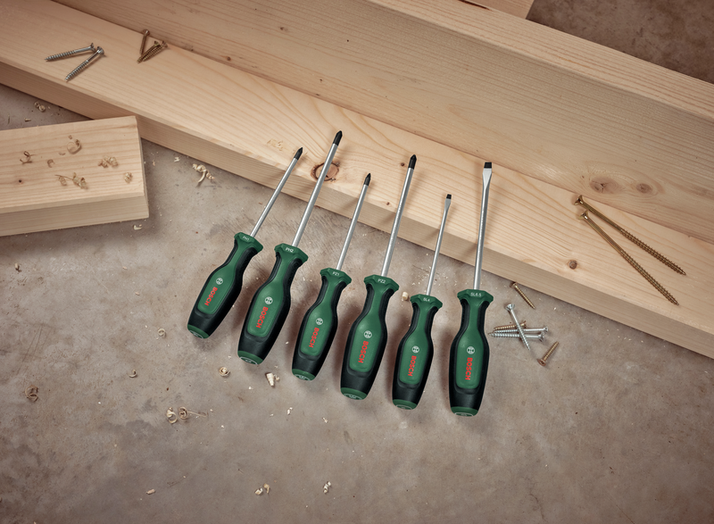 Juego de 6 destornilladores Bosch