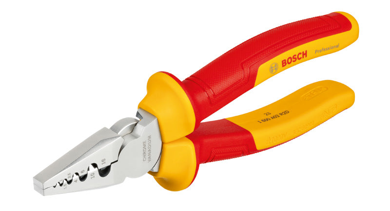 Alicate de cravação Bosch VDE 180mm