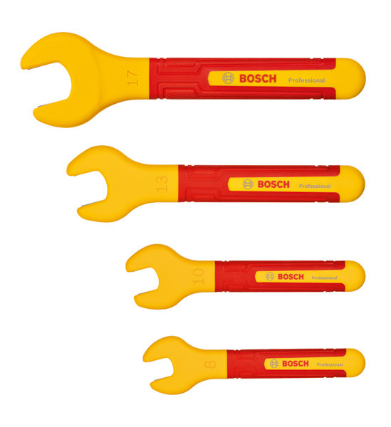 Bosch Open-End Spanner VDE Set 8/10/13/17mm 4p