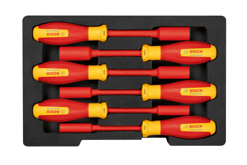 Bosch Screwdriver VDE SW Set hex 7/8/10/12/13/