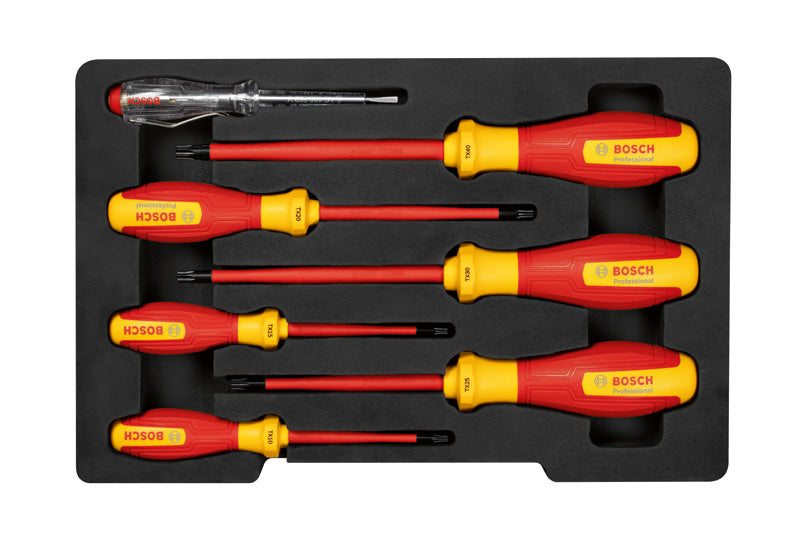 Bosch Screwdriver VDE Screwdriver Set TX 7pc