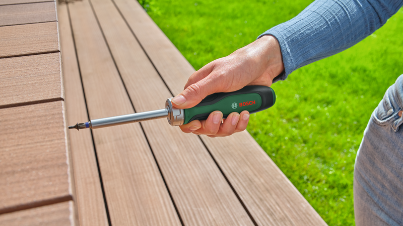 Bosch Screwdriver Ratchet Screwdriver with 18x