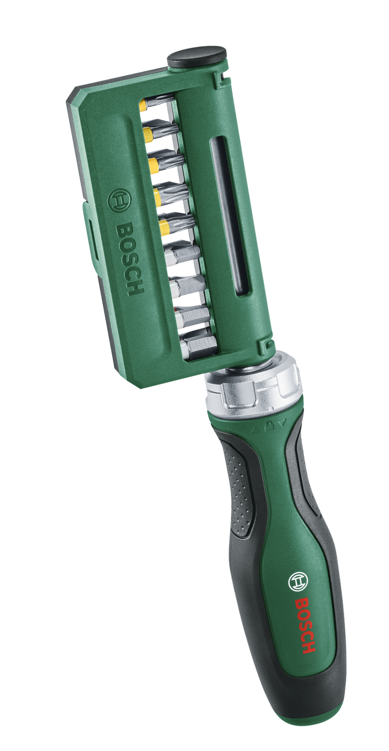 Bosch Screwdriver Ratchet Screwdriver with 18x
