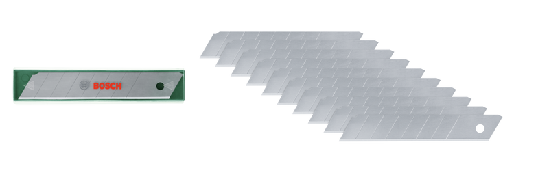 Ferramentas manuais Bosch Accessories (Lâminas destacáveis de 18 mm, 10 peças)