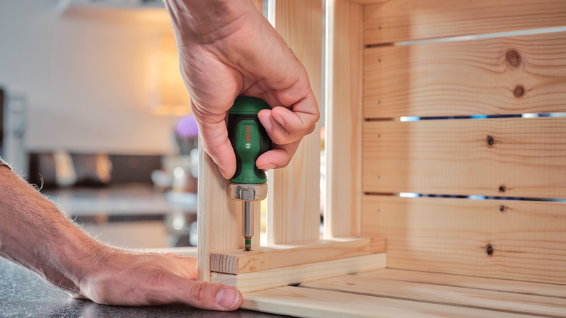 Bosch Screwdriver Stubby Bit Ratchet Screwdriv