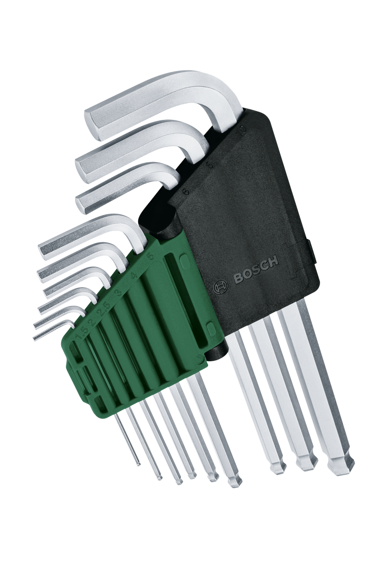 Bosch Hexagon-Socket Key Hex Key Set 9-piece