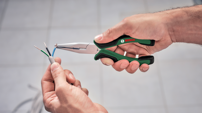 Bosch Flat-Nose Pliers Long-nose Pliers 180mm