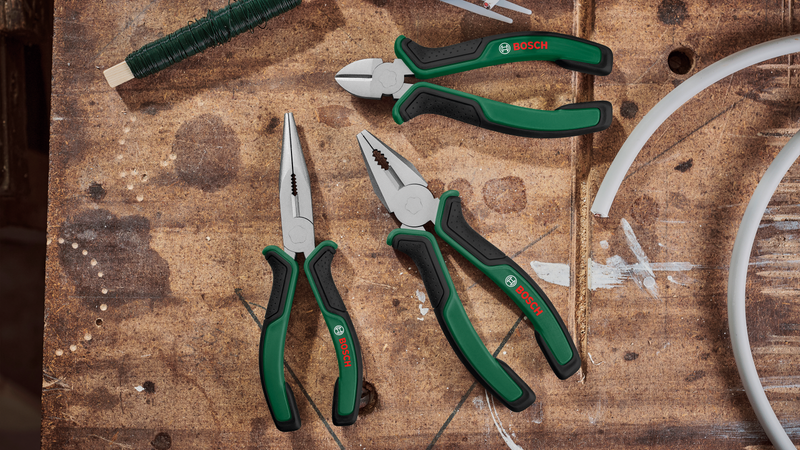 Bosch Flat-Nose Pliers Long-nose Pliers 180mm