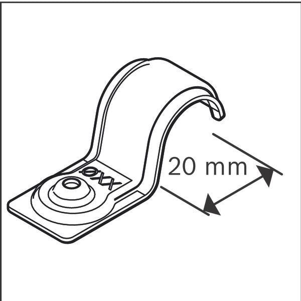 Bosch cable fasteners (PRO Metal single cable clamp, EMS-20 Professional)