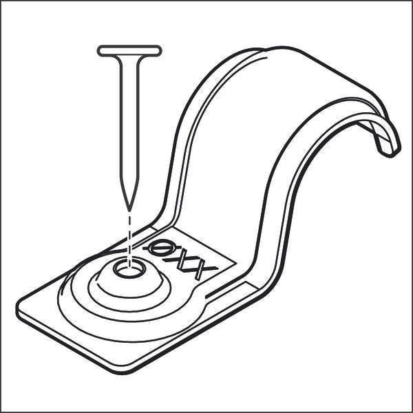 Bosch cable fasteners (PRO Metal single cable clamp, EMS-32 Professional)