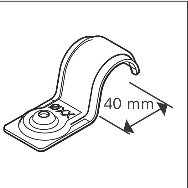 Bosch cable fasteners (PRO Metal single cable clamp, EMS-40 Professional)