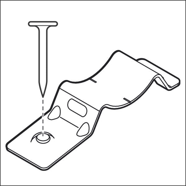 Bosch cable fastening elements (PRO EMT-B Metal Professional cable clamp holder)