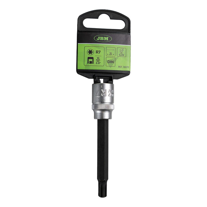 JBM (16079) Soquete Ribe 3/8" R7 90mm