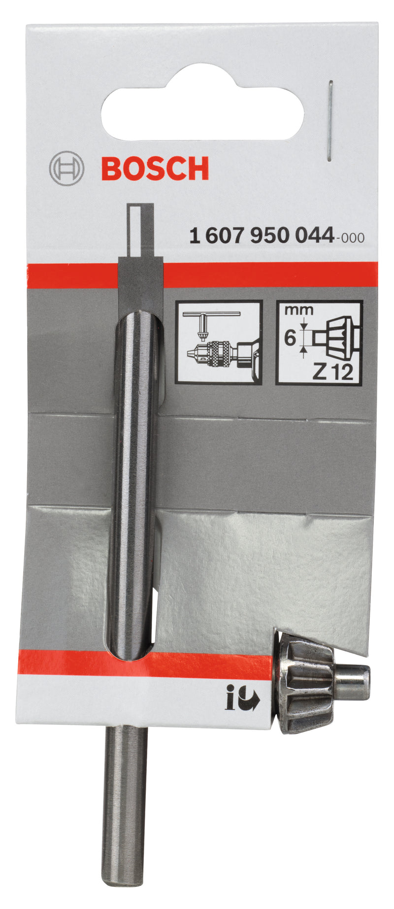 LLAVE DE PORTABROCAS Bosch S2AT CON HEXAGONAL DE 4 MM.