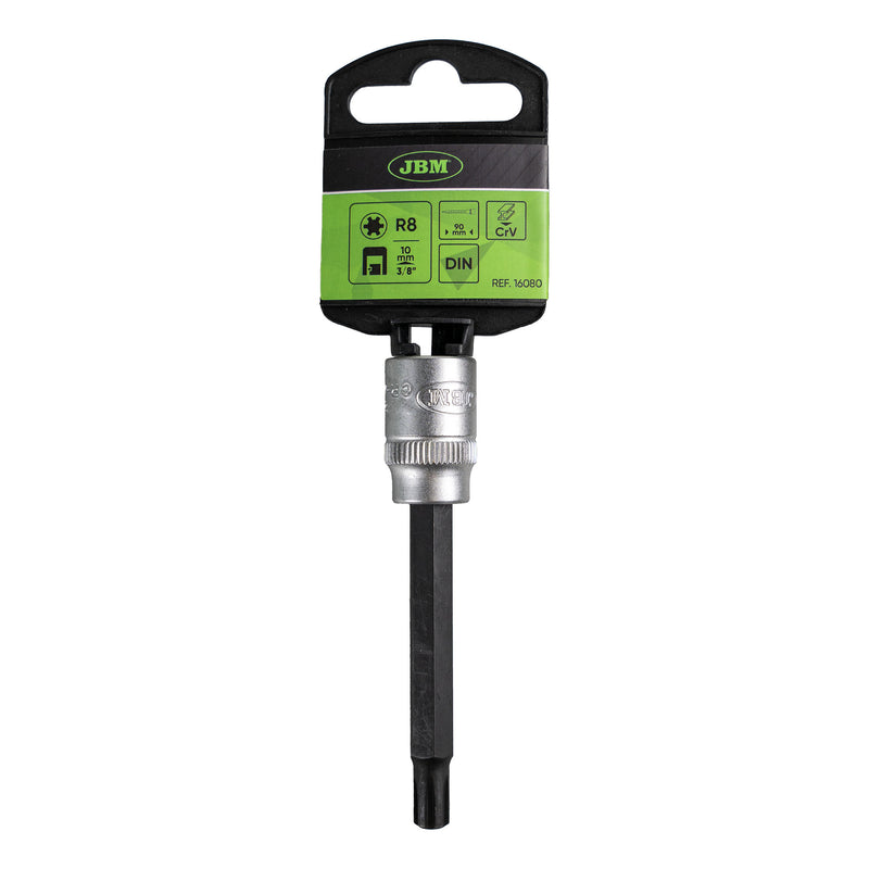Socket Ribe JBM (16080) 3/8" R8 90mm