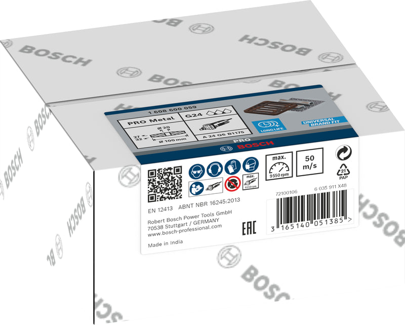 Disco de amolar Bosch