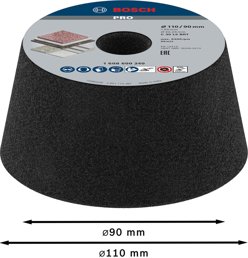 Bosch CUP WHEEL 36 GRIT