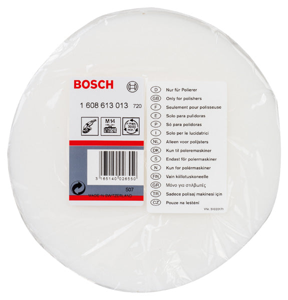 Esponja de pulido Bosch de 160 mm, 1 unidad