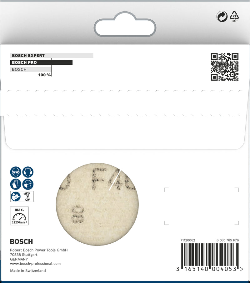 Bosch Sanding Sheet EfWP,125mm,G80,5x