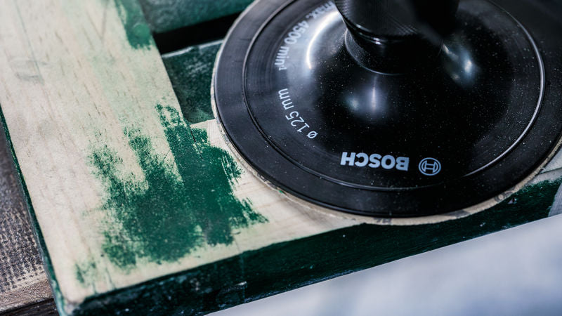 Hoja de lija Bosch EfWP, 125 mm, G120, 5 unidades