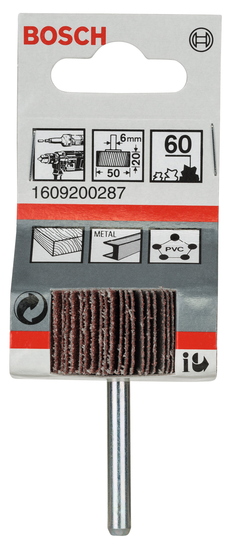 Bosch Sanding Roller 50x20mm,G60,1x