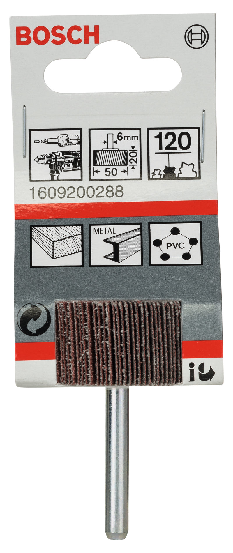 Bosch Sanding Roller 50x20mm,G120,1x