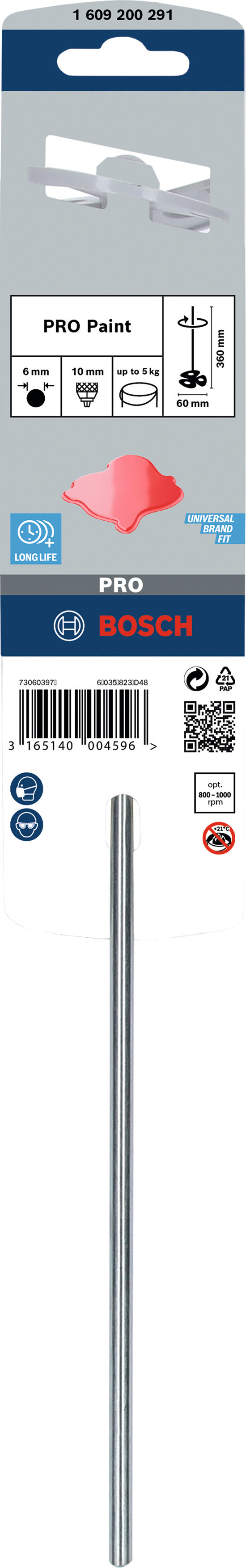 Accesorio mezclador Bosch CSB FARBQUIRL