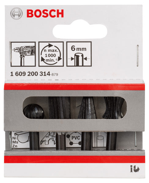 Bosch Set Of Rotary Files 4 PCE SET 6X30MM