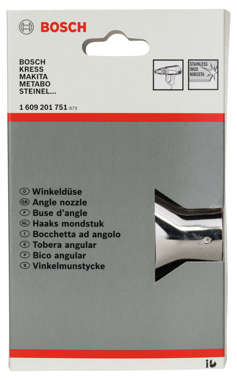 Bosch BOQUILLA ANGULAR PARA PISTOLA DE AIRE CALIENTE