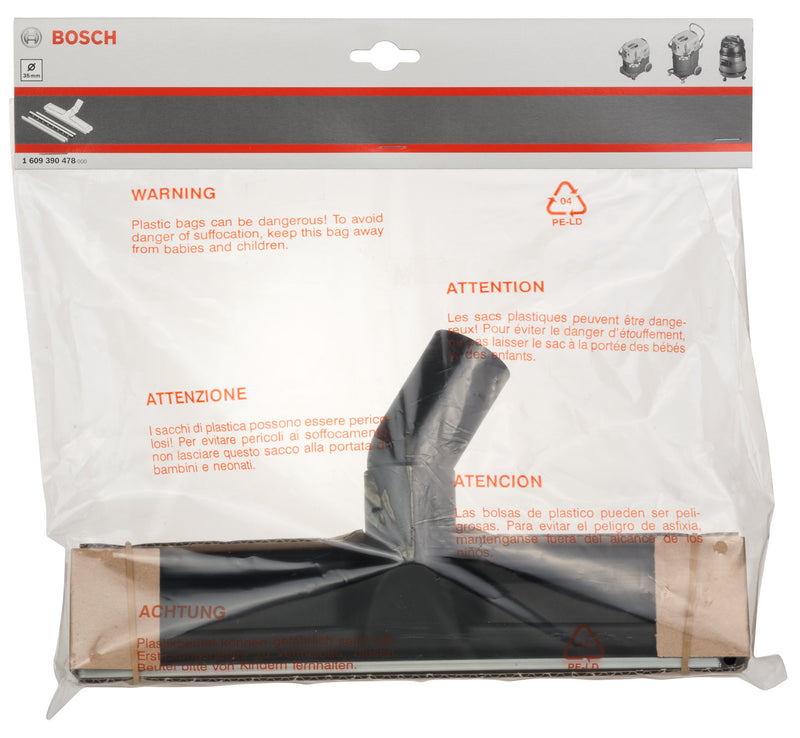 Bocal Bosch de uso geral com 3 inserções, 35 mm