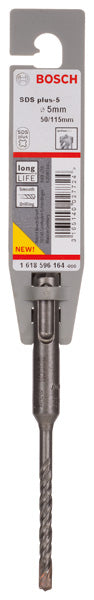 Bosch SDS plus-5 hammer drill bits . 5 x 50 x 115 mm