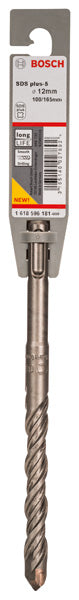 Bosch SDS plus-5 hammer drill bits . 12 x 100 x 165 mm