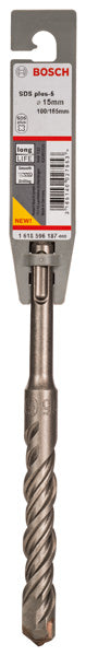 Bosch SDS plus-5 hammer drill bits . 15 x 100 x 165 mm