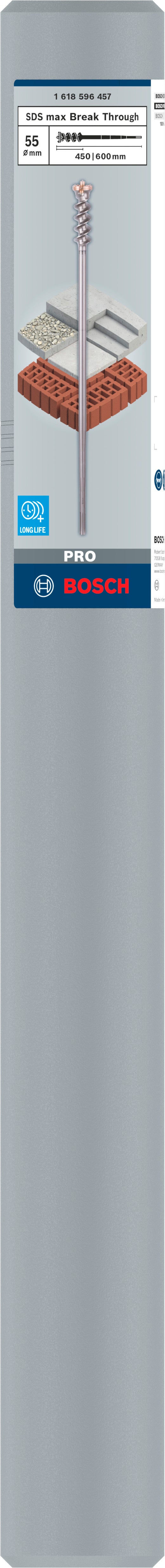 Bosch Breakthrough SDS-Max 9, 55x450x600mm