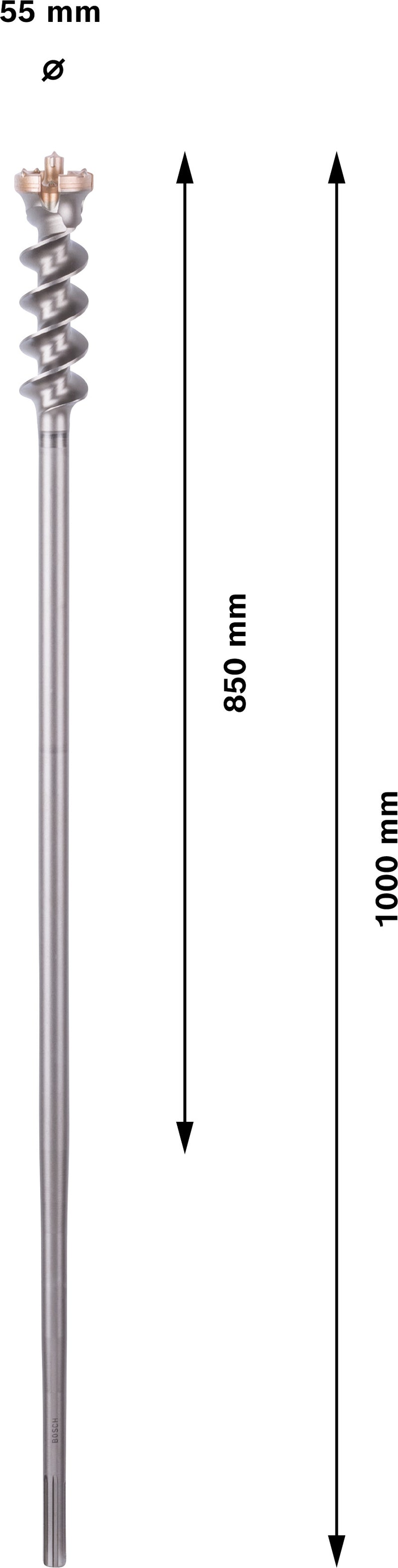 Bosch Twist Drill 55X990