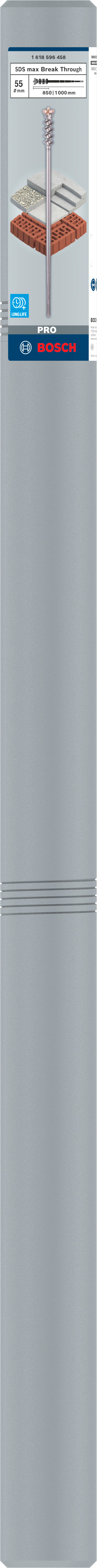 Bosch Twist Drill 55X990