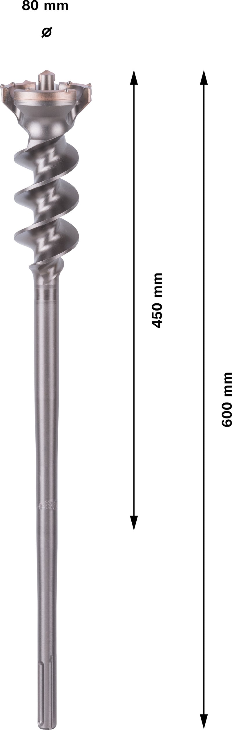 Bosch SDS-Max-9, Breakthrough, 80x450x600