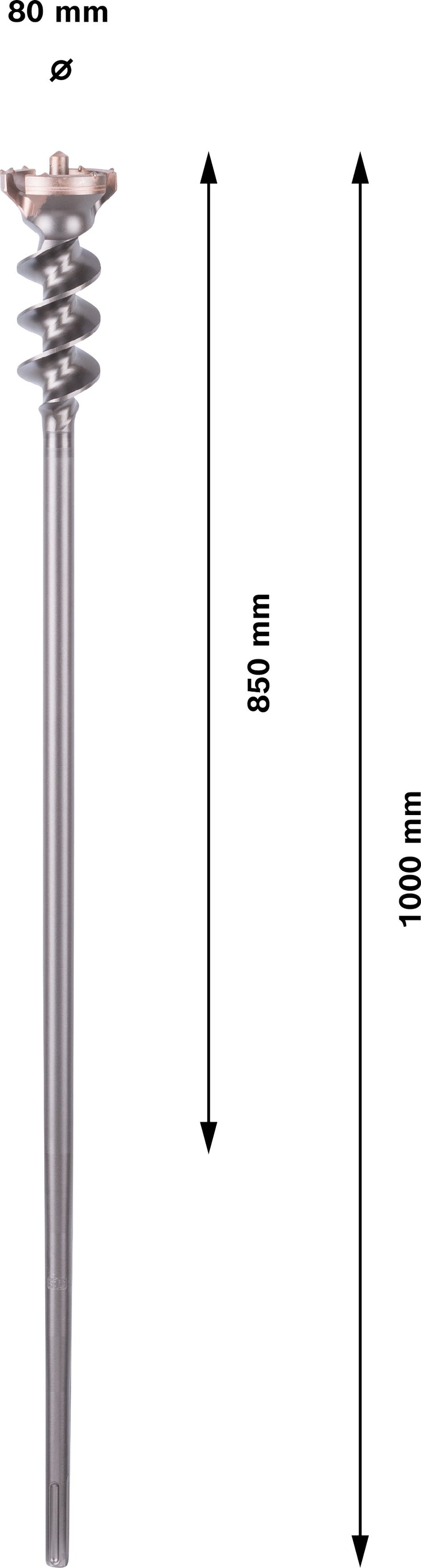 Bosch SDS-Max-9, Breakthrough, 80x850x1000