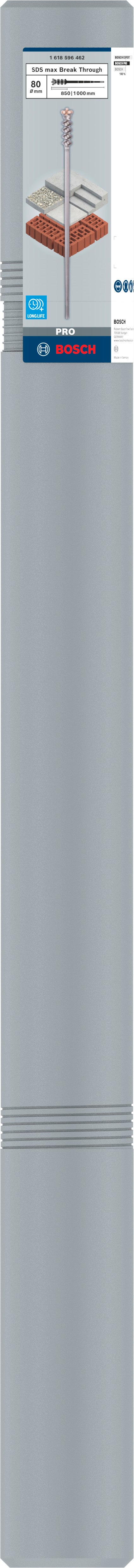 Bosch SDS-Max-9, Breakthrough, 80x850x1000